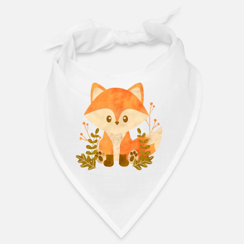 Renard mignon Bandana