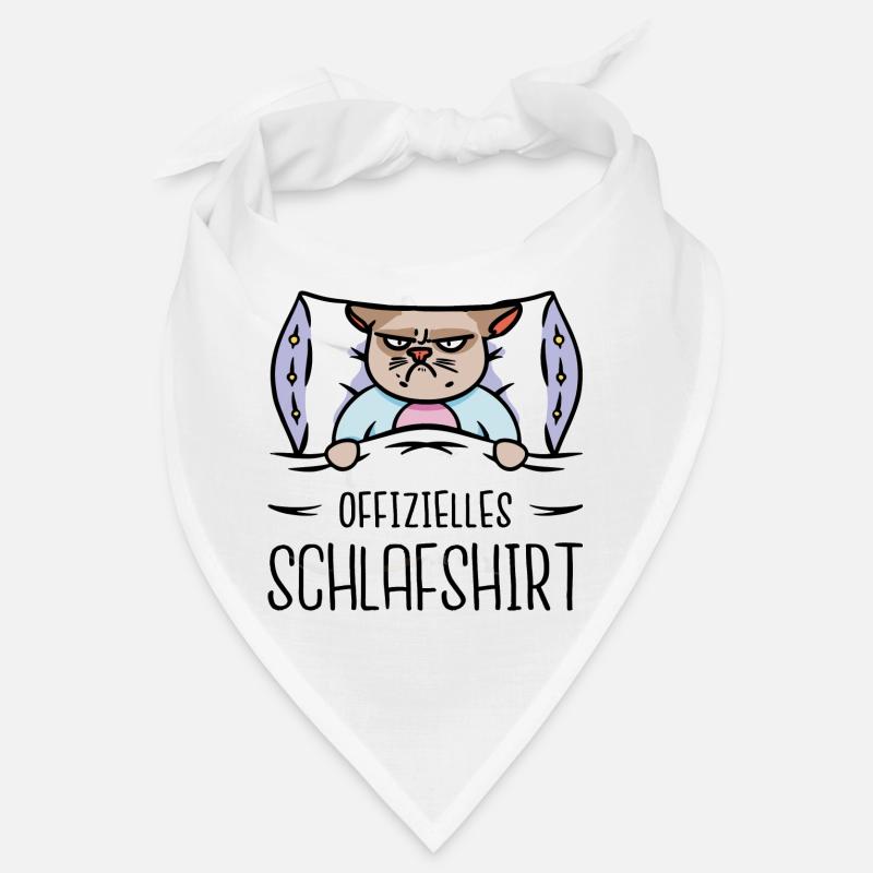 Feierabend Wochenende Langschläfer Schlafmütze Bandana