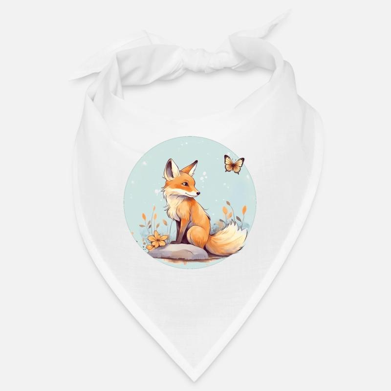Renard mignon Bandana