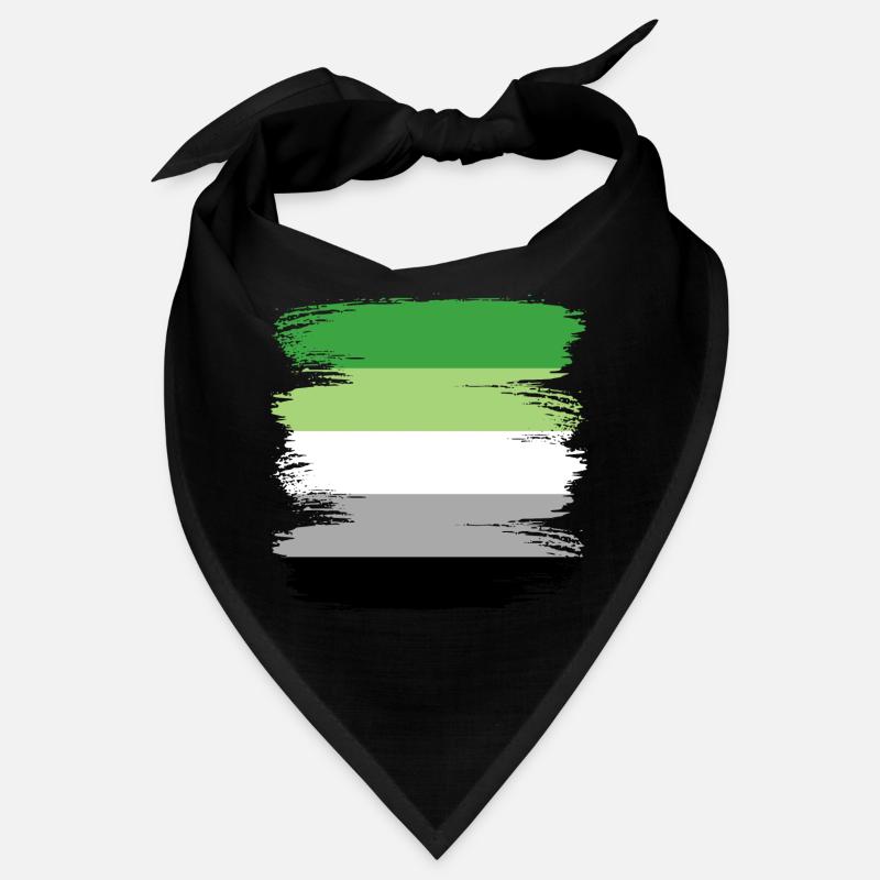 Aromantic Aromantik A Romantic Romance Flag Bandana