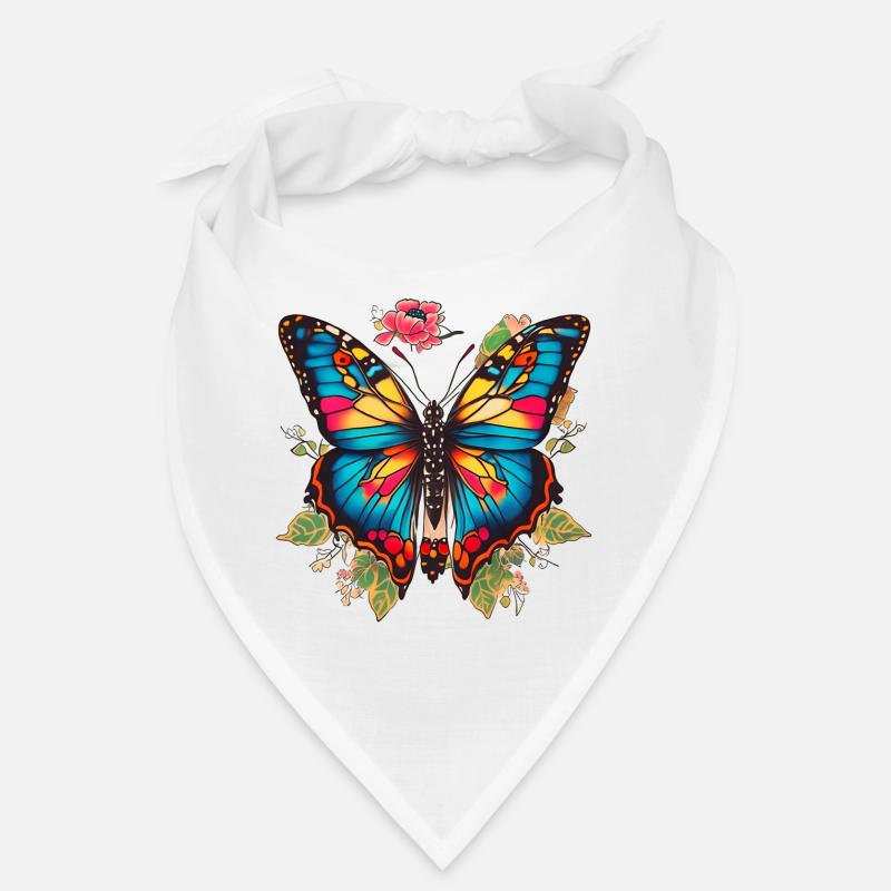 Tatouage papillon Bandana