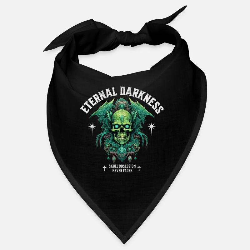 Totenkopf Totenschädel Skelett Düster Dunkel Bandana