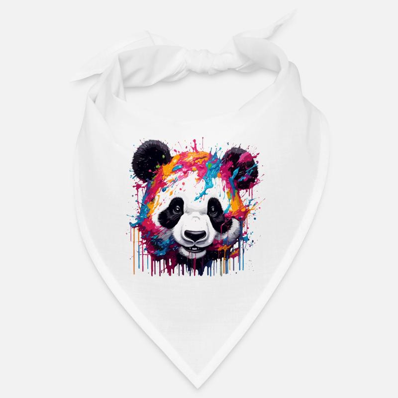 Panda / Tier / Zoo / Bambus / Wild / Kindlich Bandana