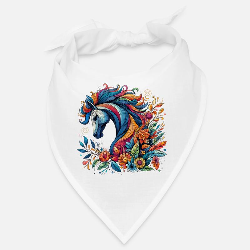 Pferd Bandana
