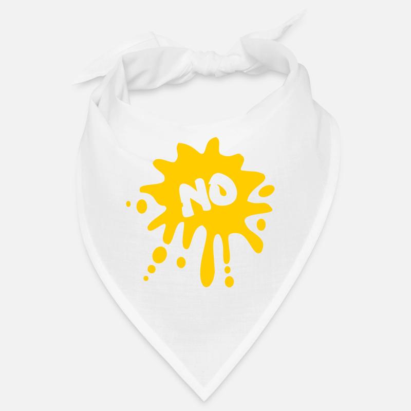 Nope, Paint Splashes Bandana