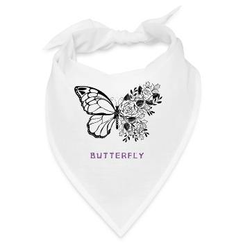 SCHMETTERLING - Bandana - Weiß - Vorne