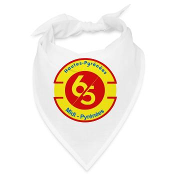 Hautes-Pyrénées - Bandana - Weiß - Vorne