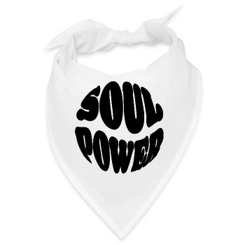 Soul Power - Bandana - Weiß - Vorne