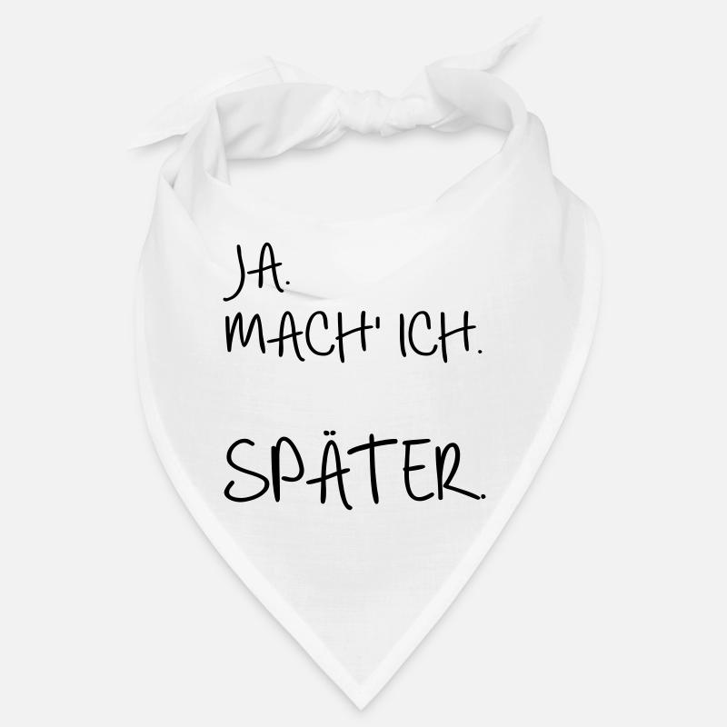Prokrastination SPÄTER Bandana