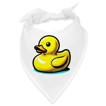 Ente Ente Ente Ente Ente - Bandana - Weiß - Vorne