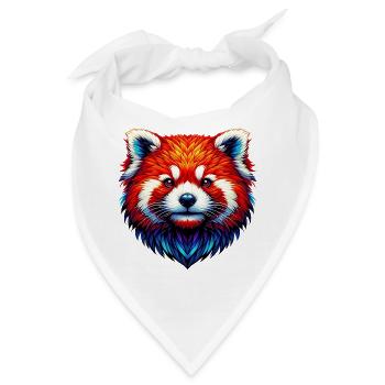 Kleiner Panda - Bandana - Weiß - Vorne