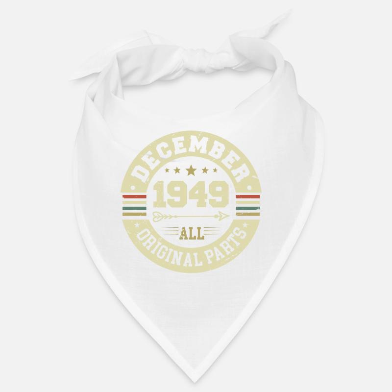 Legenden Geburtstag Dezember 1949 geboren Geschenk Bandana