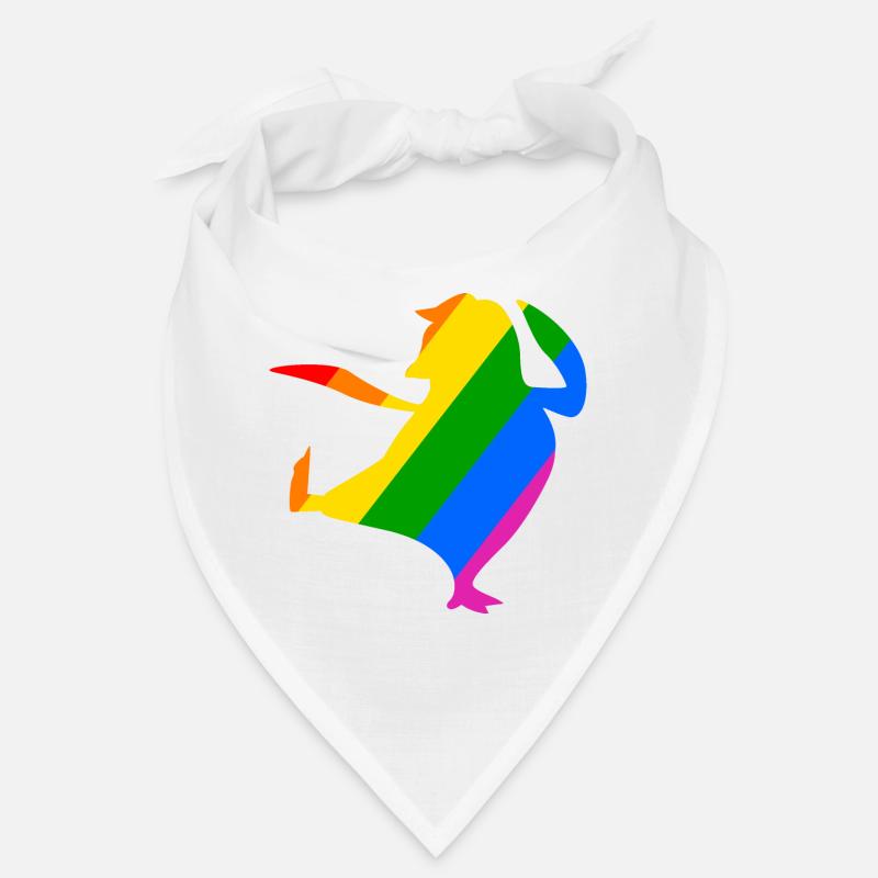 Rainbow Penguin fait du karaté Bandana