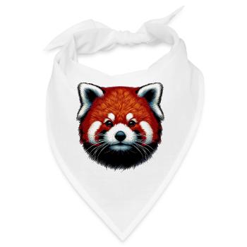Kleiner Panda - Bandana - Weiß - Vorne