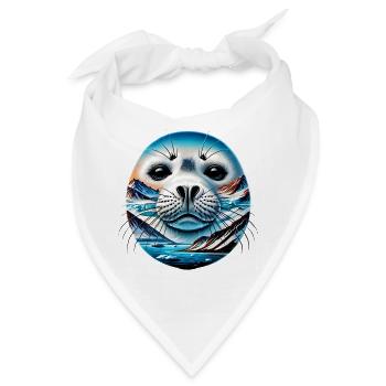 Siegel - Bandana - Weiß - Vorne