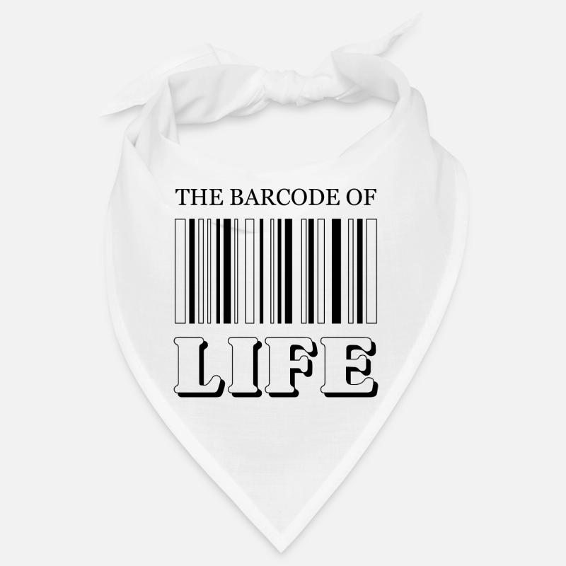 The Barcode of Life / Der Strichcode des Lebens - Bandana - Weiß