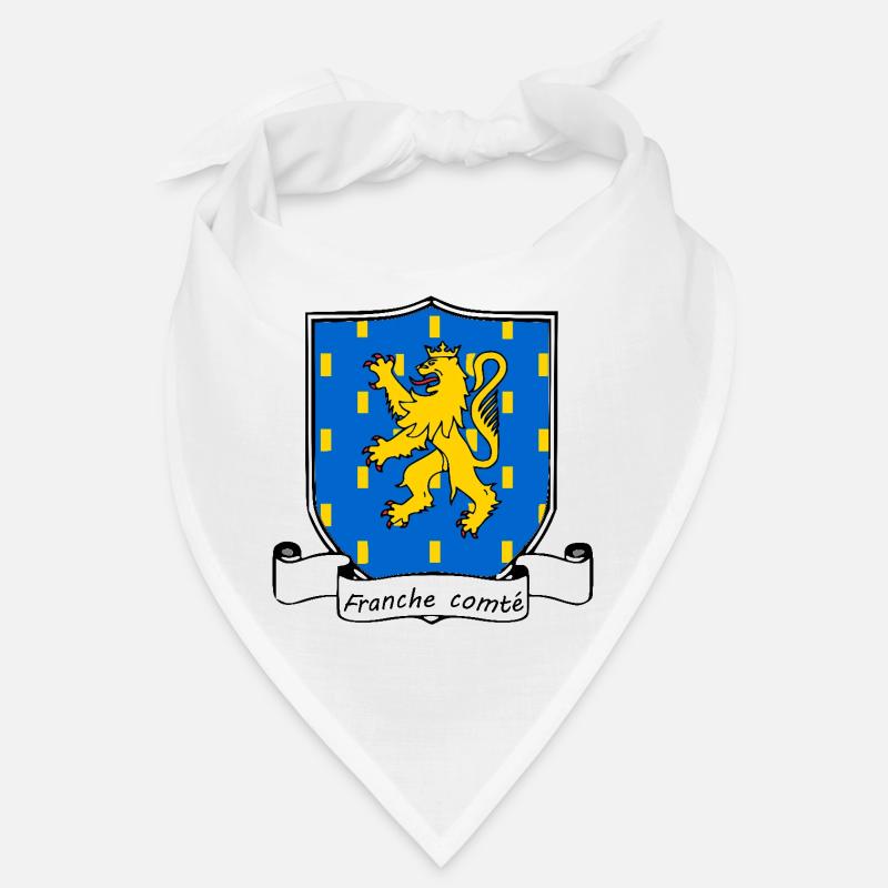 Franche-Comté - Bandana - blanc