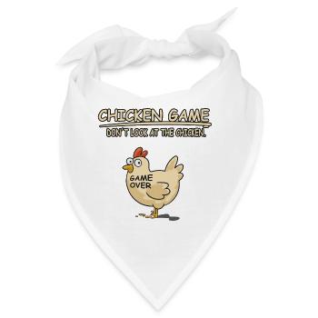 GAMER CHICKEN - Bandana - Weiß - Vorne