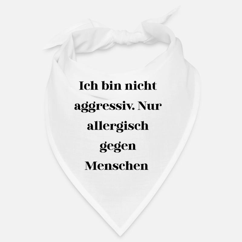Sarkasmus nicht aggressiv  Bandana