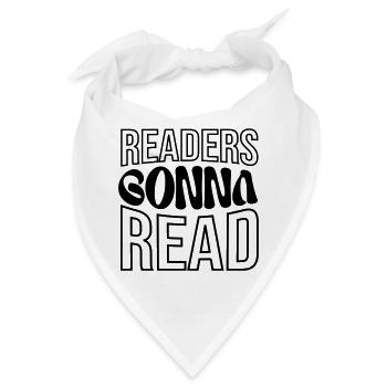 Leser, die lesen werden - Bandana - Weiß - Vorne