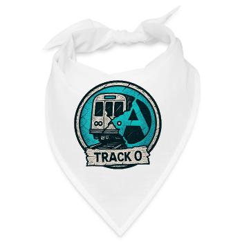 Track O Underground - Bandana - Weiß - Vorne