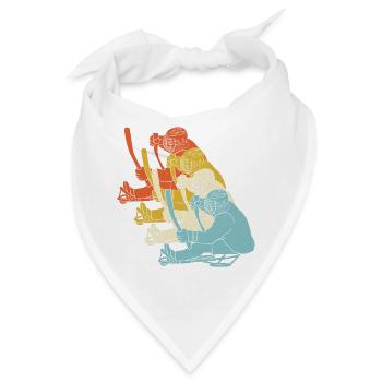 Para Handicap Eishockey - Bandana - Weiß - Vorne