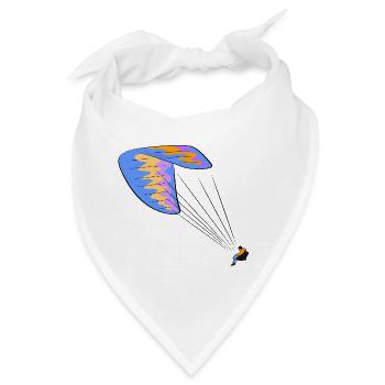 Gleitschirm Sport - Bandana - Weiß - Vorne