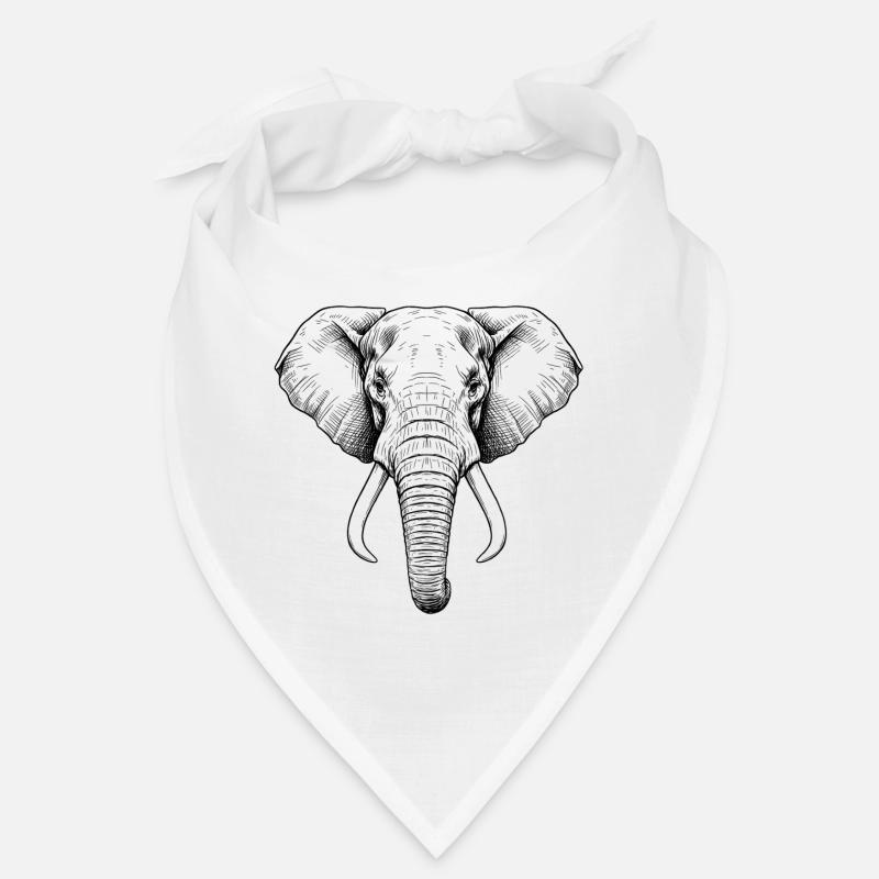 Elefant Bandana
