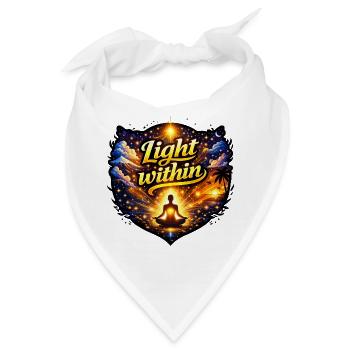 Licht im Inneren - Bandana - Weiß - Vorne