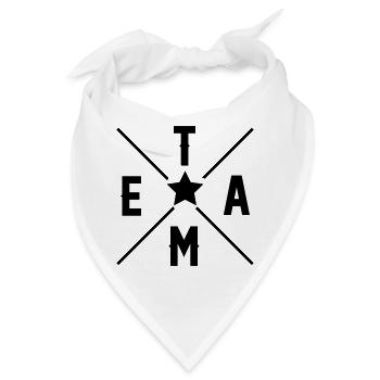 Team - Bandana - Weiß - Vorne