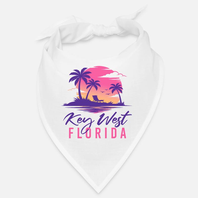 Key West Florida Spring Break Retro Cruise Outfit Bandana
