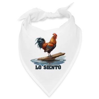 Es tut mir Leid - Lo Siento - Viral Meme - Bandana - Weiß - Vorne