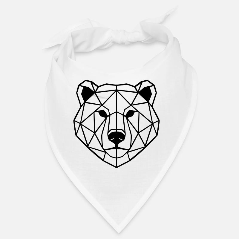 Bär Polygon Bandana