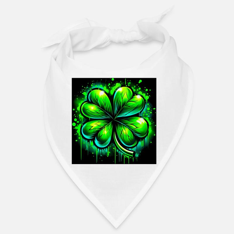 Trèfle à quatre feuilles Bandana