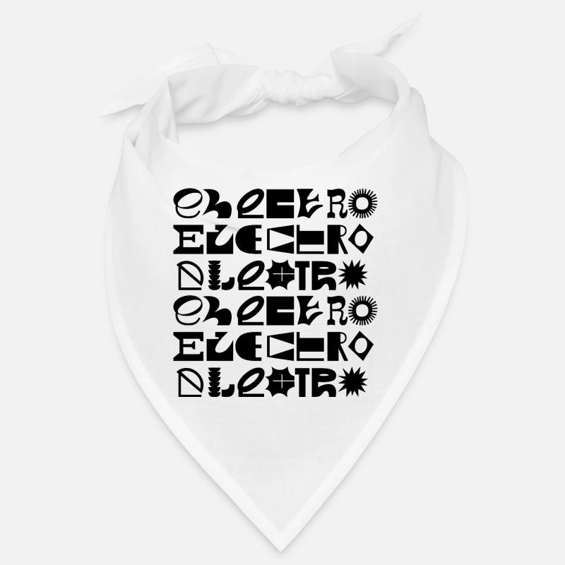 Conception de logo typographique de musique électro Bandana