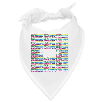 Sternzeichen Skorpion - Bandana - Weiß - Vorne