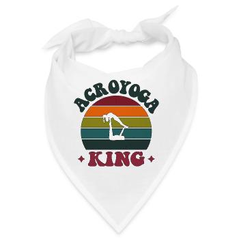Acroyoga King Acro Yoga - Bandana - Weiß - Vorne