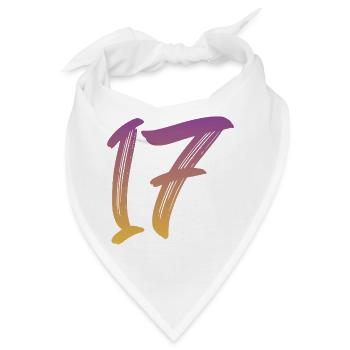 17 - Bandana - Weiß - Vorne