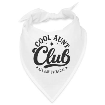 Cool Aunt Club - Bandana - Weiß - Vorne