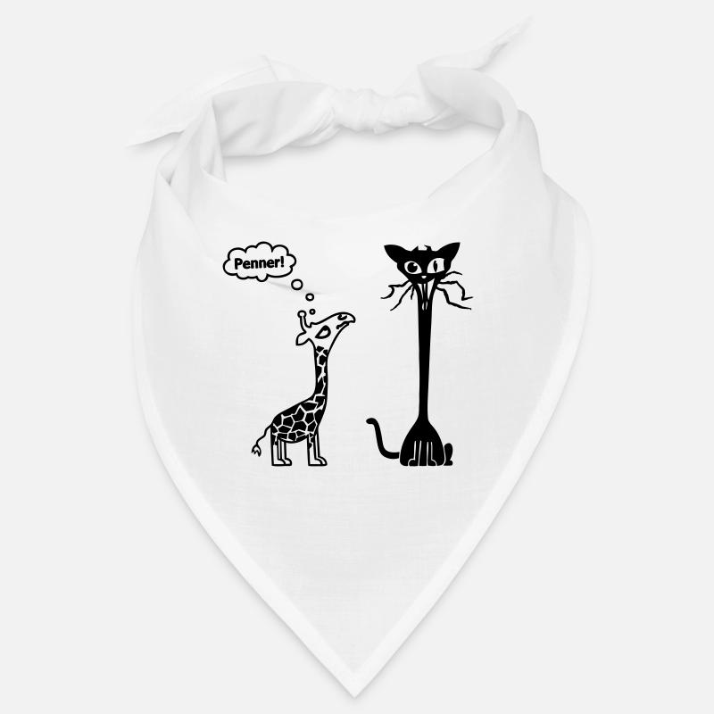Chat girafe Bandana