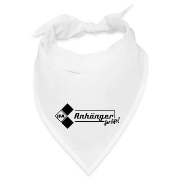 IFA Anhänger for life - Bandana - Weiß - Vorne