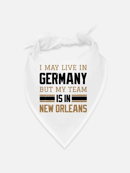 New Orleans - Bandana - Weiß
