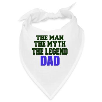 DAD - Bandana - Weiß - Vorne