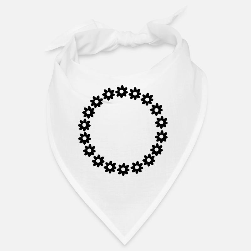 Blume Kreis Bandana