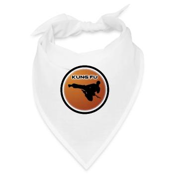 Kung Fu - Bandana - Weiß - Vorne