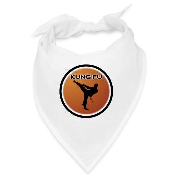 Kung Fu - Bandana - Weiß - Vorne