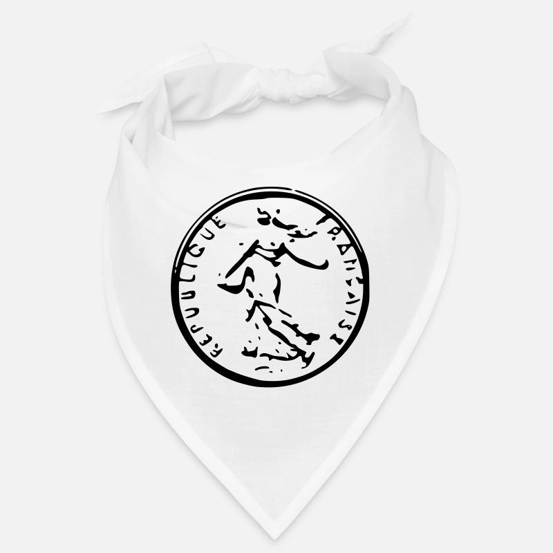 Soyons Franc - Bandana - blanc