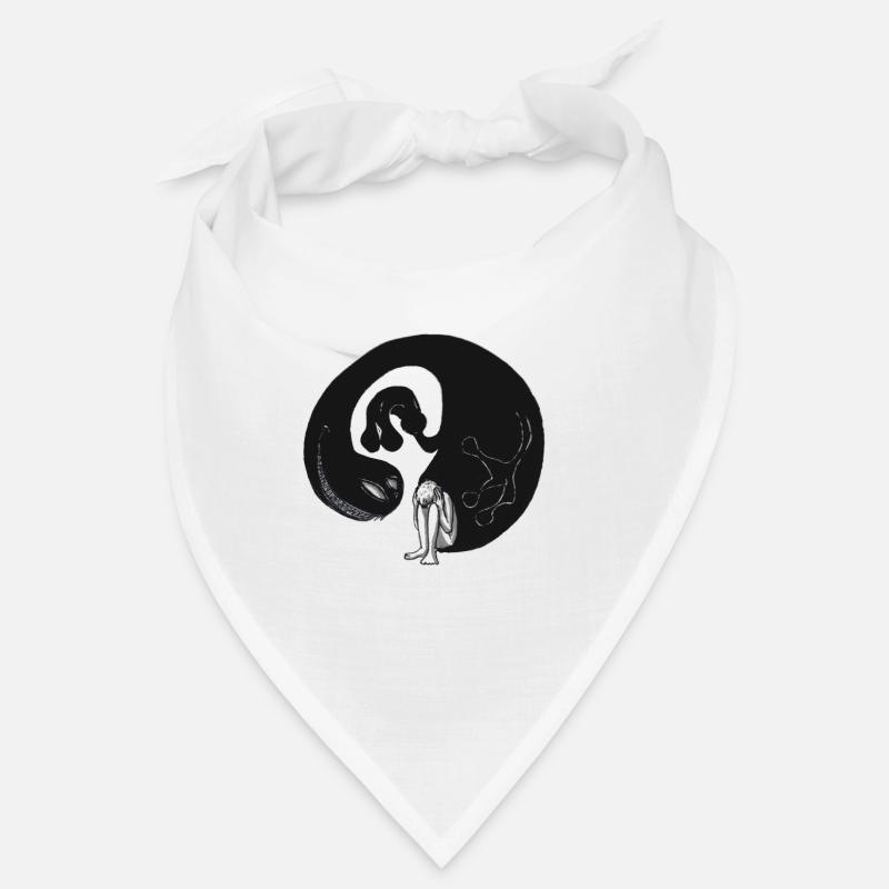 Dépression - Bandana - blanc