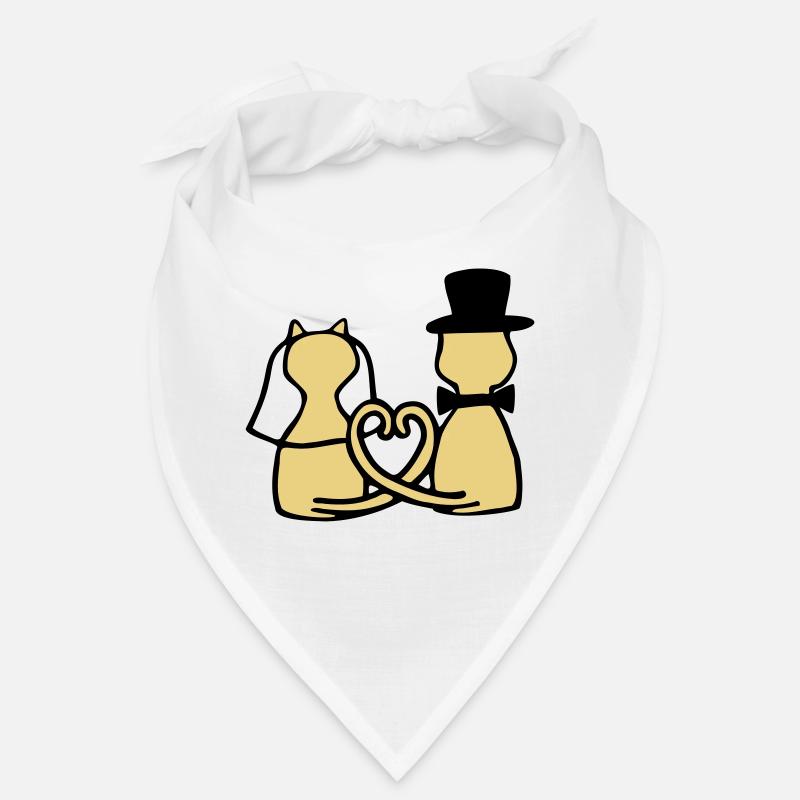 cat wedding Bandana