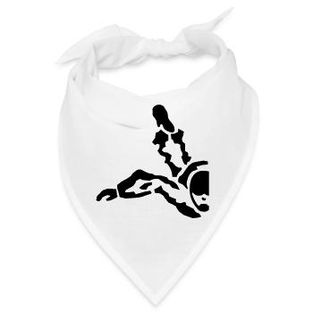 skydiver - Bandana - Weiß - Vorne